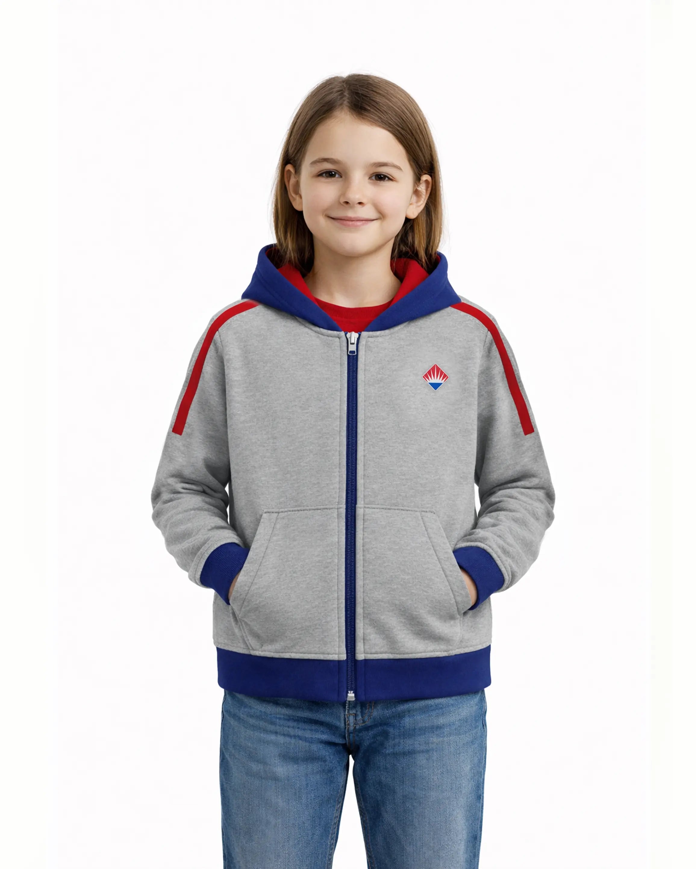 Bahçeşehir Koleji Gri Logolu Kolej Ceketi bigkeepcollection