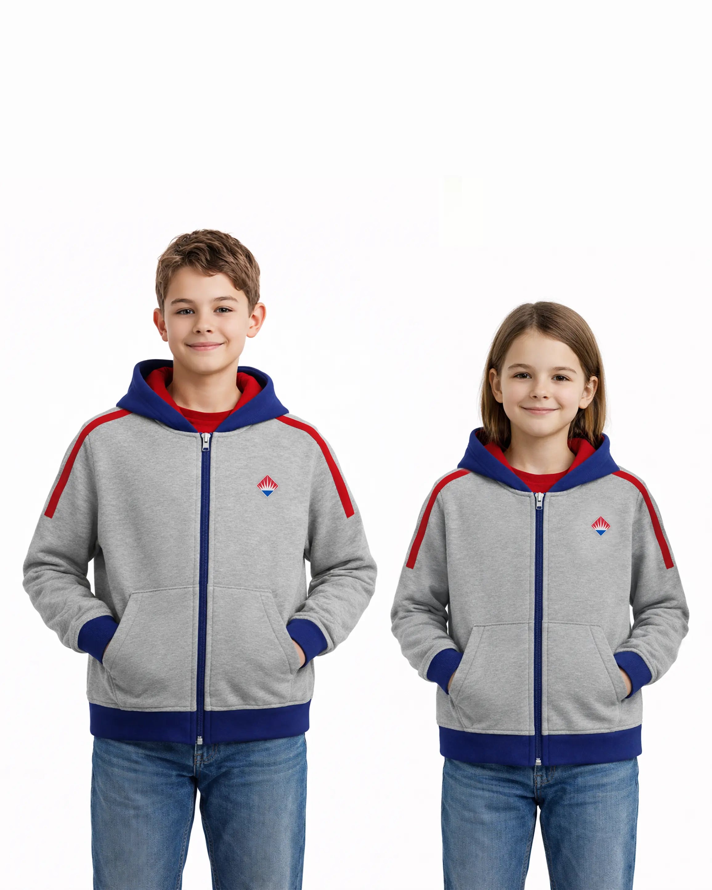 Bahçeşehir Koleji Gri Logolu Kolej Ceketi bigkeepcollection